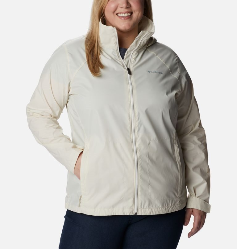 Women\'s Columbia Switchback III Jackets Beige | Plus Size CA-XAL06